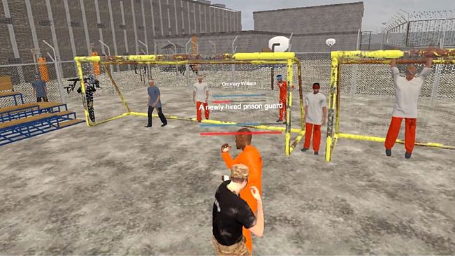 VR Prison Showdown：Rookie Guard Rumble