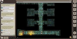 Fantasy Grounds - Black Scrolls Dark Crypts (Map Tile Pack)
