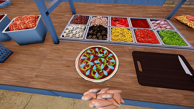 Pizza Restaurant Together