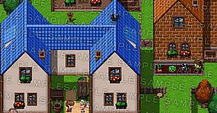 RPG Maker MV - Krachware Fantasy Town Exterior Tileset
