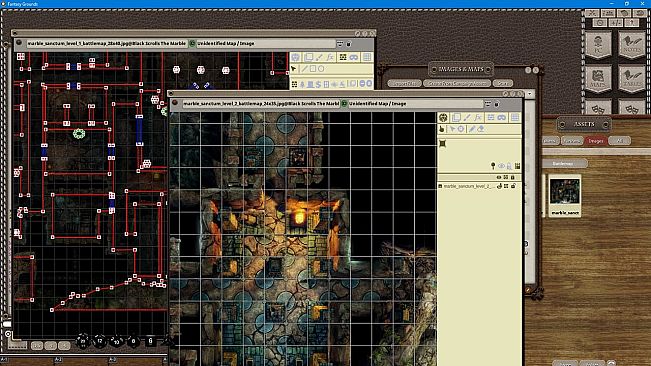 Fantasy Grounds - Black Scrolls The Marble Sanctum