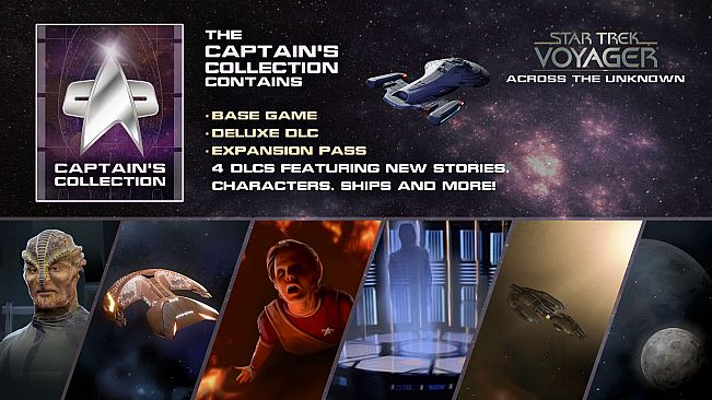 Star Trek: Voyager - Across the Unknown - Captain's Collection
