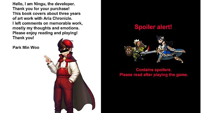 ARIA CHRONICLE - Digital Artbook