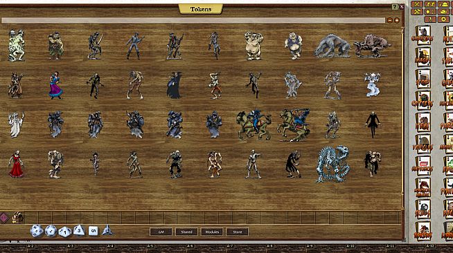 Fantasy Grounds - Cardstock Cowboys: Horrors of the Weird West (Token Pack)