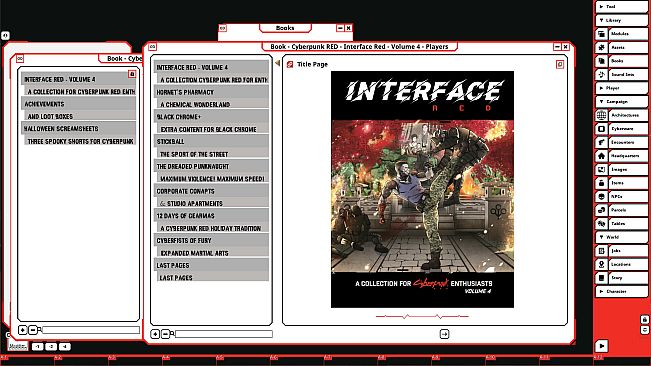 Fantasy Grounds - Cyberpunk RED - Interface RED Volume 4
