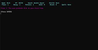 Nick's Text Adventure