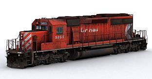 Trainz 2022 DLC - CP SD40-2 #5865-5879 Multimark