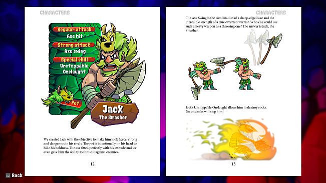 Caveman Warriors - Artbook