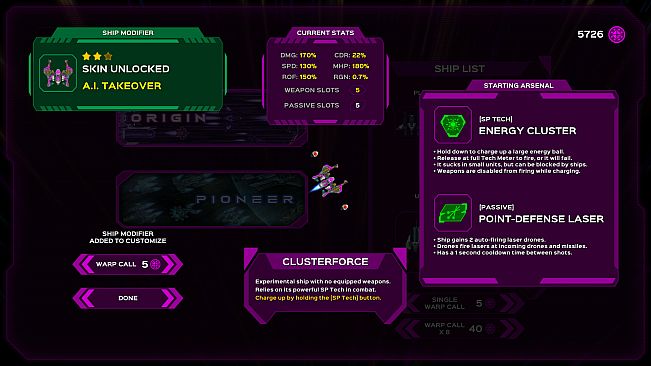 PhaigeX: Hyperspace Survivors