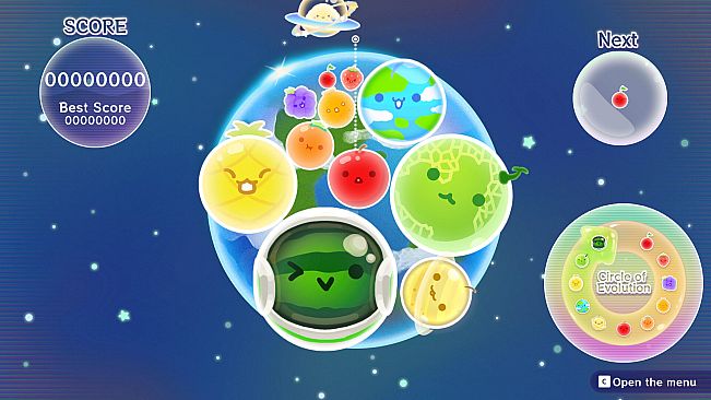 Suika Game Planet Solar System