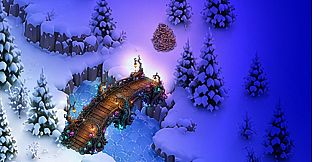 Frozen Christmas Magic: Santa's Hidden Village