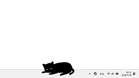 Cat On My Desktop