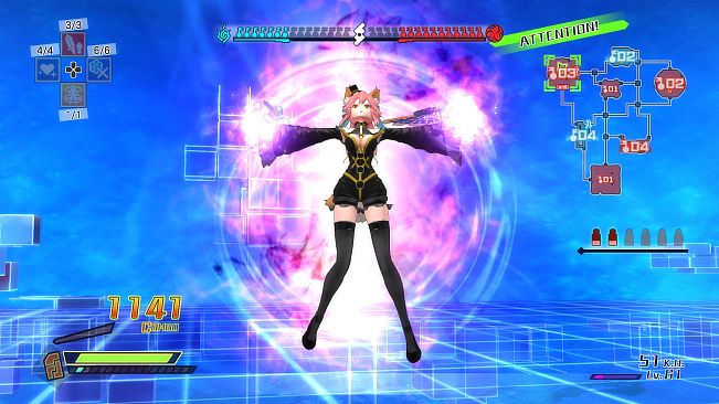Fate/EXTELLA - Sable Mage Outfit