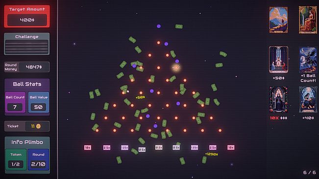 Plinbo: Roguelike Plinko