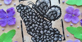 Aster Pebble and the Case of Bad Bureaucracy - Cross Stitch Zine