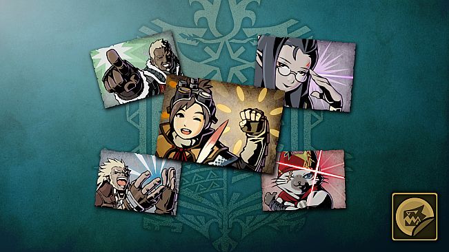 Monster Hunter: World - Sticker Set: Research Commission Set