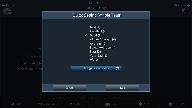 Pro Strategy Football 2021