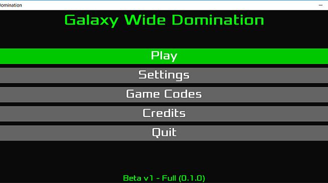 Galaxy Wide Domination