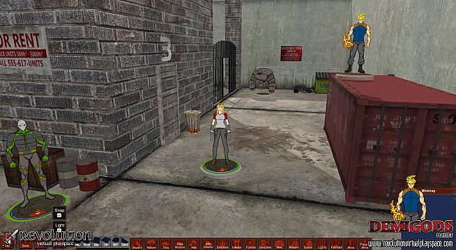 Revolution : Virtual Playspace