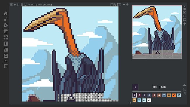 Coloring Game 4 - Dinosaurs