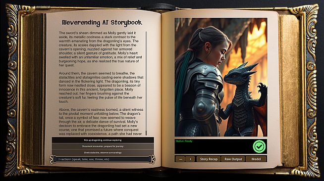 Neverending AI Storybook - HQ Image Model (Flux)