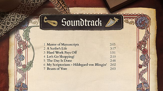 Scriptorium: Master of Manuscripts - Music & Art Pack
