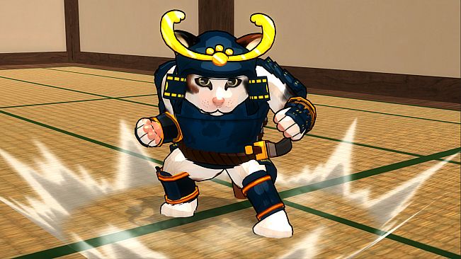 Fight Of Animals - Samurai Costume/Walking Cat