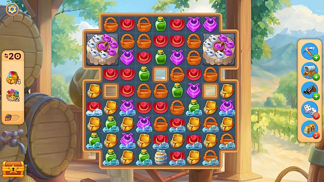 Jewels of the Wild West: Match 3 to Build Your City
