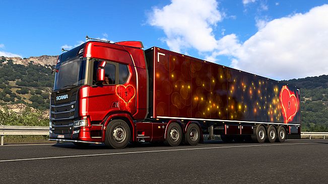 Euro Truck Simulator 2 - Valentine's Paint Jobs Pack