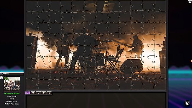 Pixel Puzzles The Musical: The Nearly Deads - Jigsaw Pack