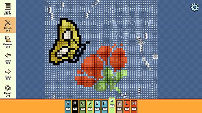 Pixel Cross Stitch - Simple Nature Pack 2