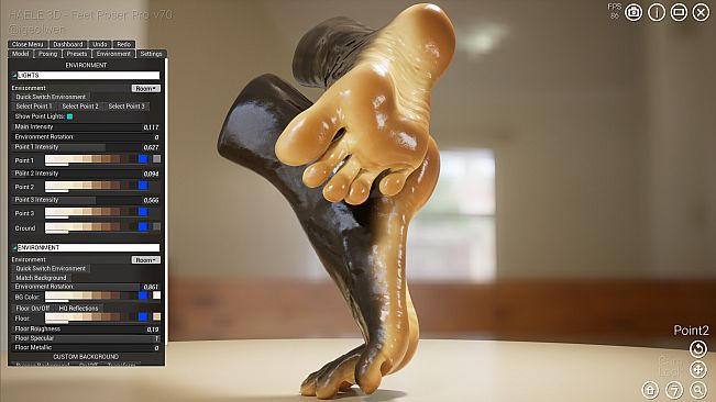 HAELE 3D - Feet Poses Pro - Drawing References