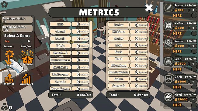 GameDev Clicker: Tap & Build