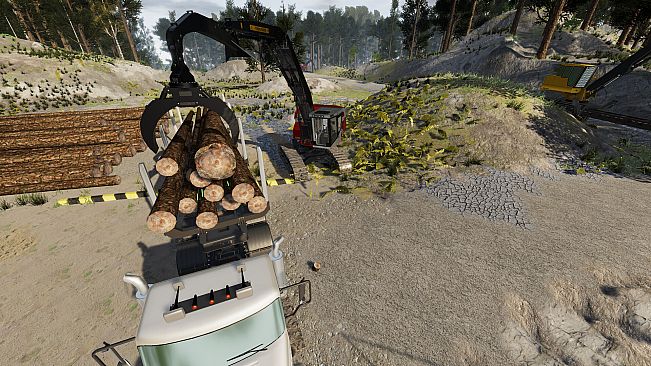 Lumberjack Simulator - Tracked loader