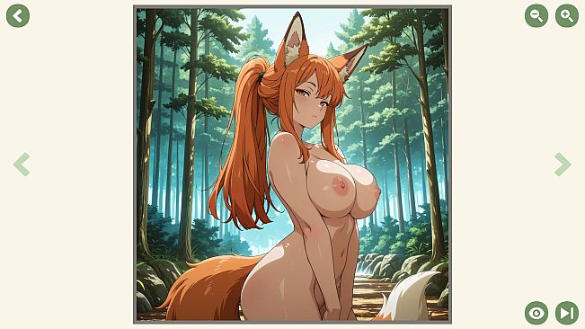 Fancy's Monster Girl Forest Jigsaw Puzzle