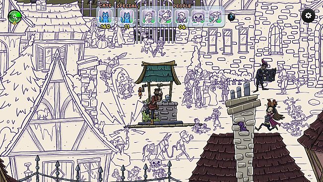 Hidden Cats in Spooky Village