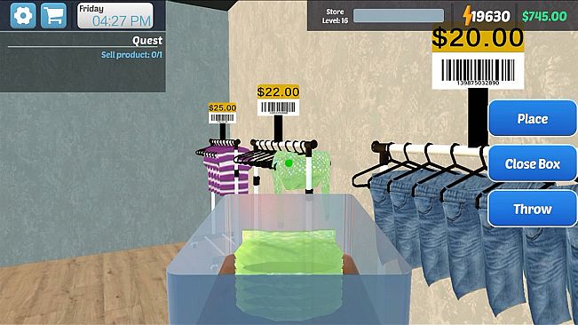 Clothing Store Simulator