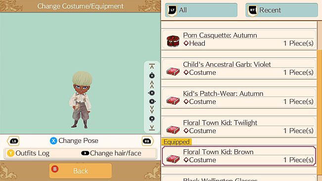 Autumn Colors Set - WorldNeverland - Daily Life in the Elnea Kingdom - Another Life Adventure