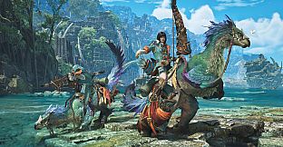 Monster Hunter Wilds - Photo Pose: Seikret Battle-Ready Pose