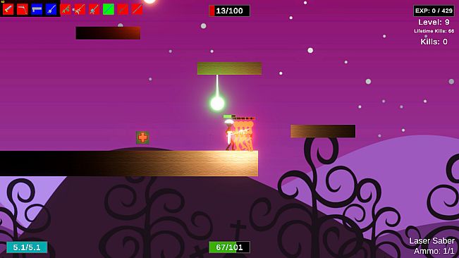 Stick Figure Combat - Laser Saber