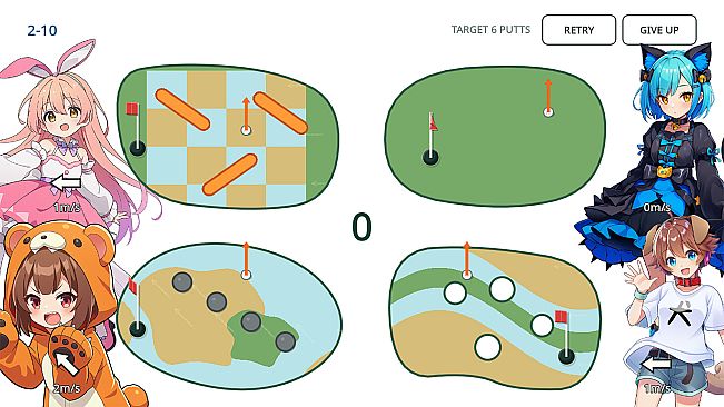 4 SCREENS, 1 PUTT