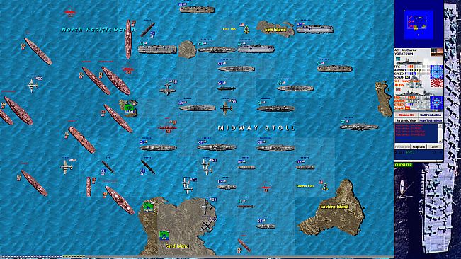 Battleships and Carriers - Pacific War
