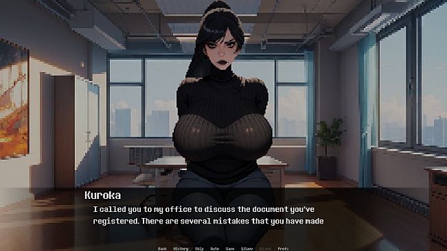 Yandere Goth Boss: Valentine's Day