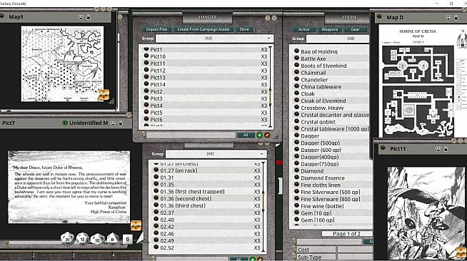 Fantasy Grounds - D&D Classics: X3 Curse of Xanathon (Basic)