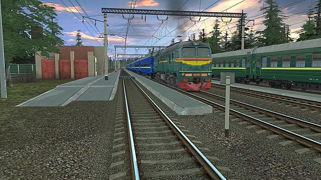 Trainz Plus DLC - Balezino Mosti Sessions - Lichachove to Mosti (Day / Night Passenger Runs)
