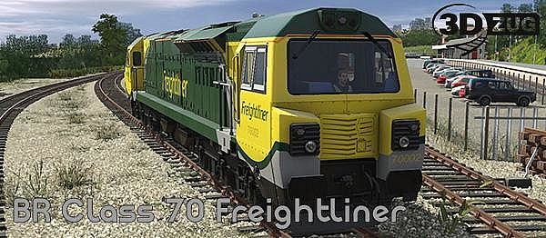 Trainz 2022 DLC - British Rail Class 70 - Freightliner