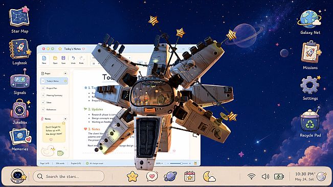 THE ASTRONAUT Desktop Idle
