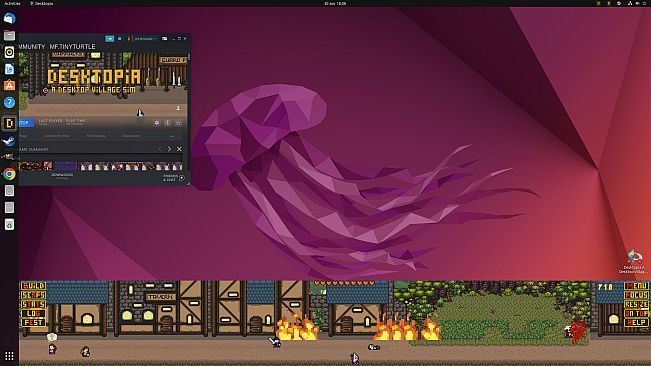 Desktopia: A Desktop Village Simulator