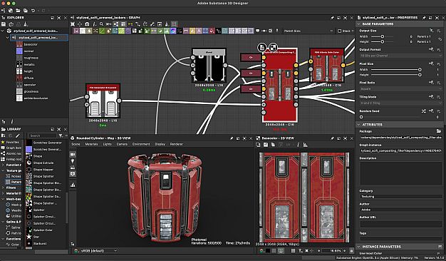 Substance 3D Designer 2025