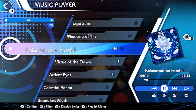 GUNVOLT RECORDS Cychronicle Song Pack 5 Lumen: ♪Sakura Efflorescence ♪Cyanotype ♪Tabula Rasa ♪Reincarnation Fateful